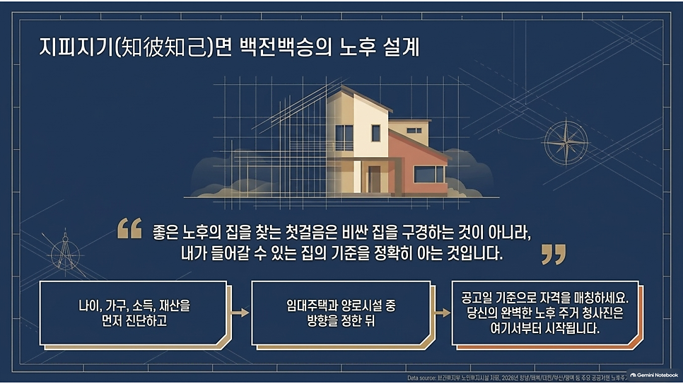 지피지기(知彼知己)면 백전백승의 노후 설계