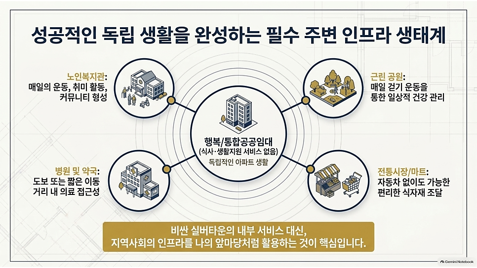 성공적인 독립 생활을 완성하는 필수 주변 인프라 생태계
