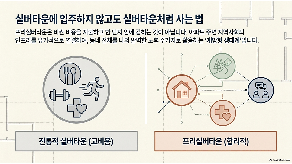 실버타운에 입주하지 않고도 실버타운처럼 사는 법