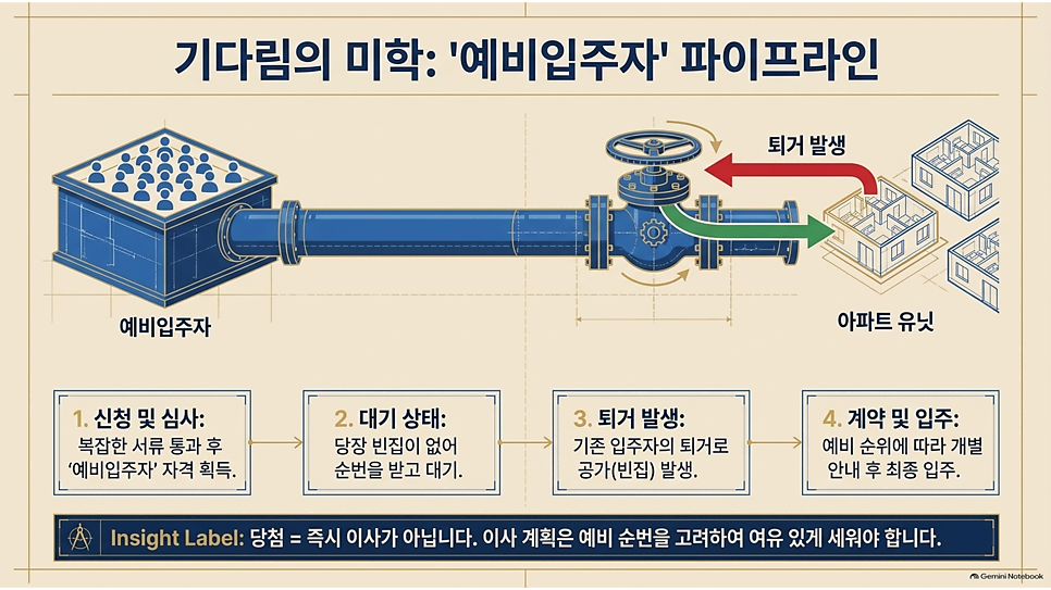 기다림의 미학: 예비입주자 파이프라인
