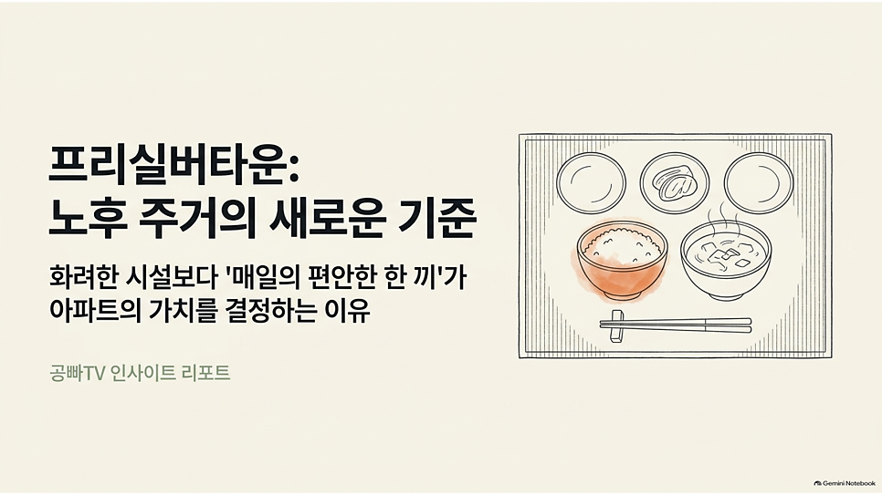 프리실버타운: 노후 주거의 새로운 기준