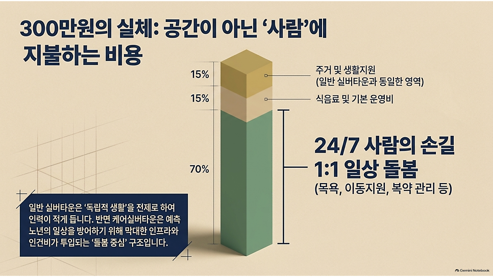 300만원의 실체: 공간이 아닌 사람에 지불하는 비용