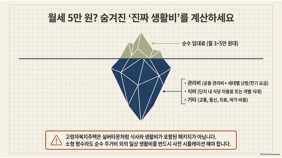 월세 5만 원? 숨겨진 진짜 생활비를 계산하세요