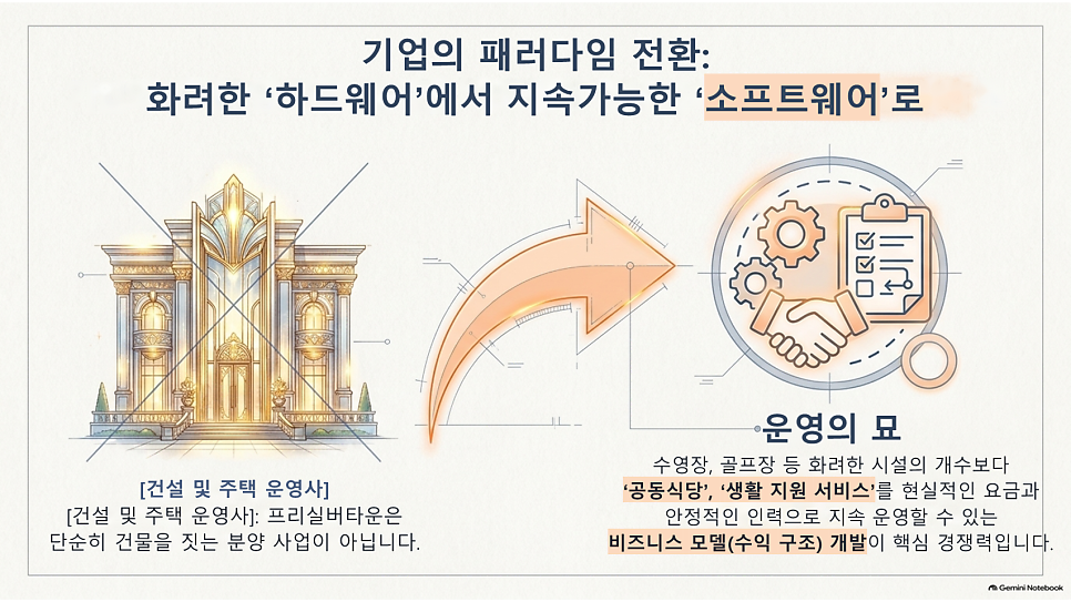 기업의 패러다임 전환: 화려한 하드웨어에서 지속가능한 소프트웨어로