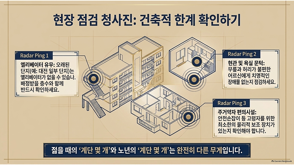 현장 점검 청사진: 건축적 한계 확인하기