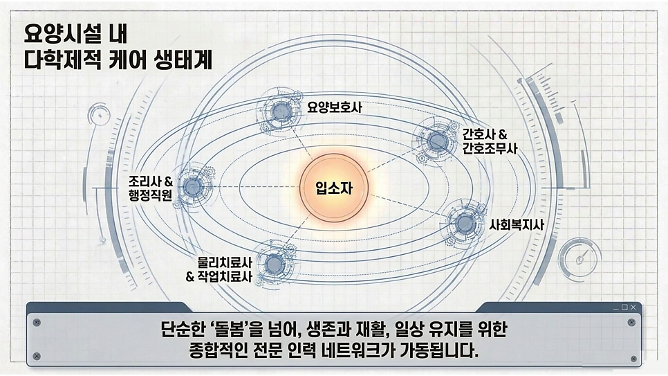 요양시설 내 다학제적 케어 생태계