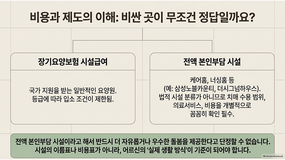비용과 제도의 이해: 비싼 곳이 무조건 정답일까요?