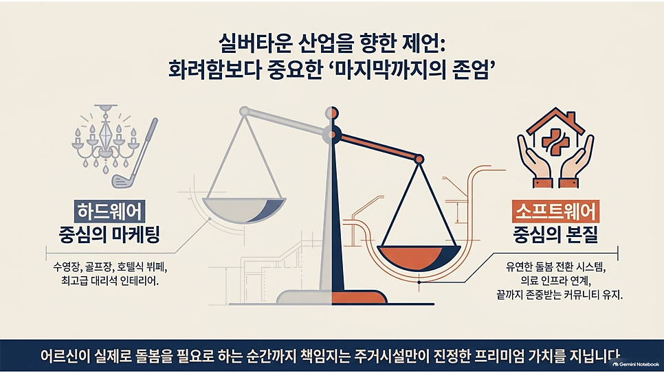 실버타운 산업을 향한 제언: 화려함보다 중요한 마지막까지의 존엄