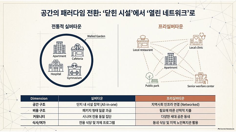 공간의 패러다임 전환: 닫힌 시설에서 열린 네트워크로