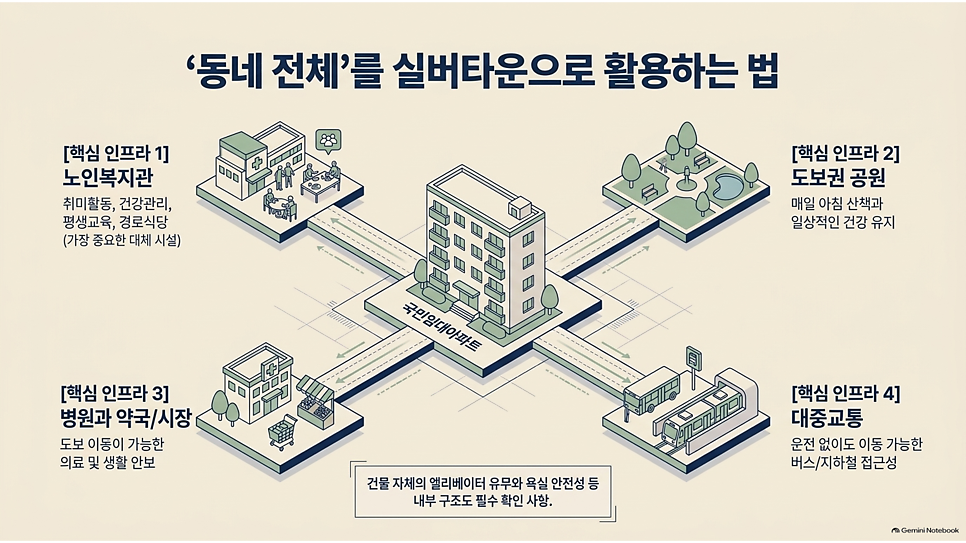동네 전체를 실버타운으로 활용하는 법