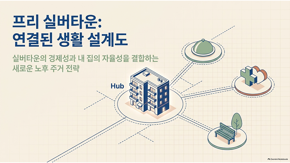 프리 실버타운: 연결된 생활 설계도